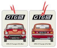 Triumph GT6 Mk3 1970-73 Air Freshener